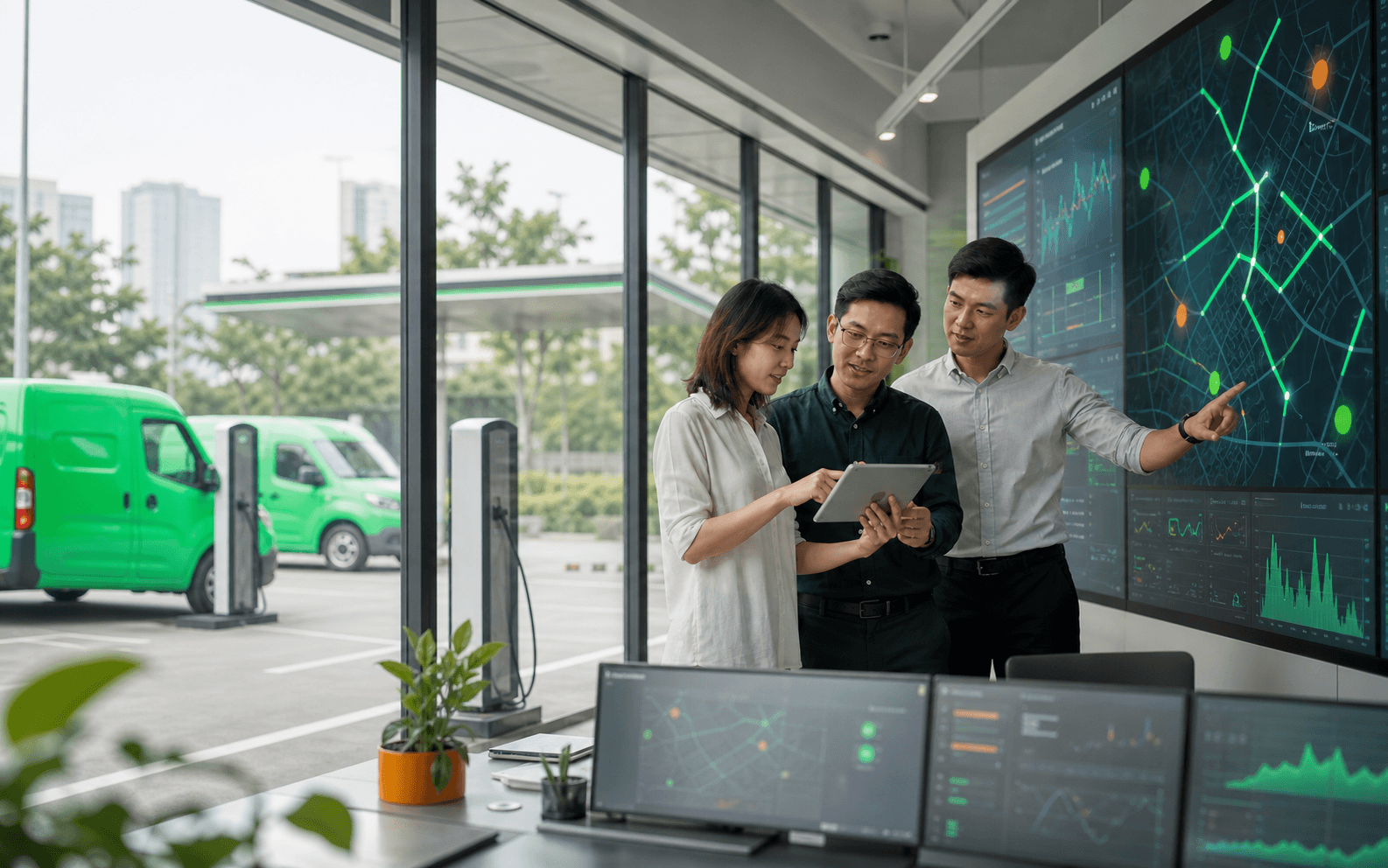 Trung tâm giám sát điều hành IoT